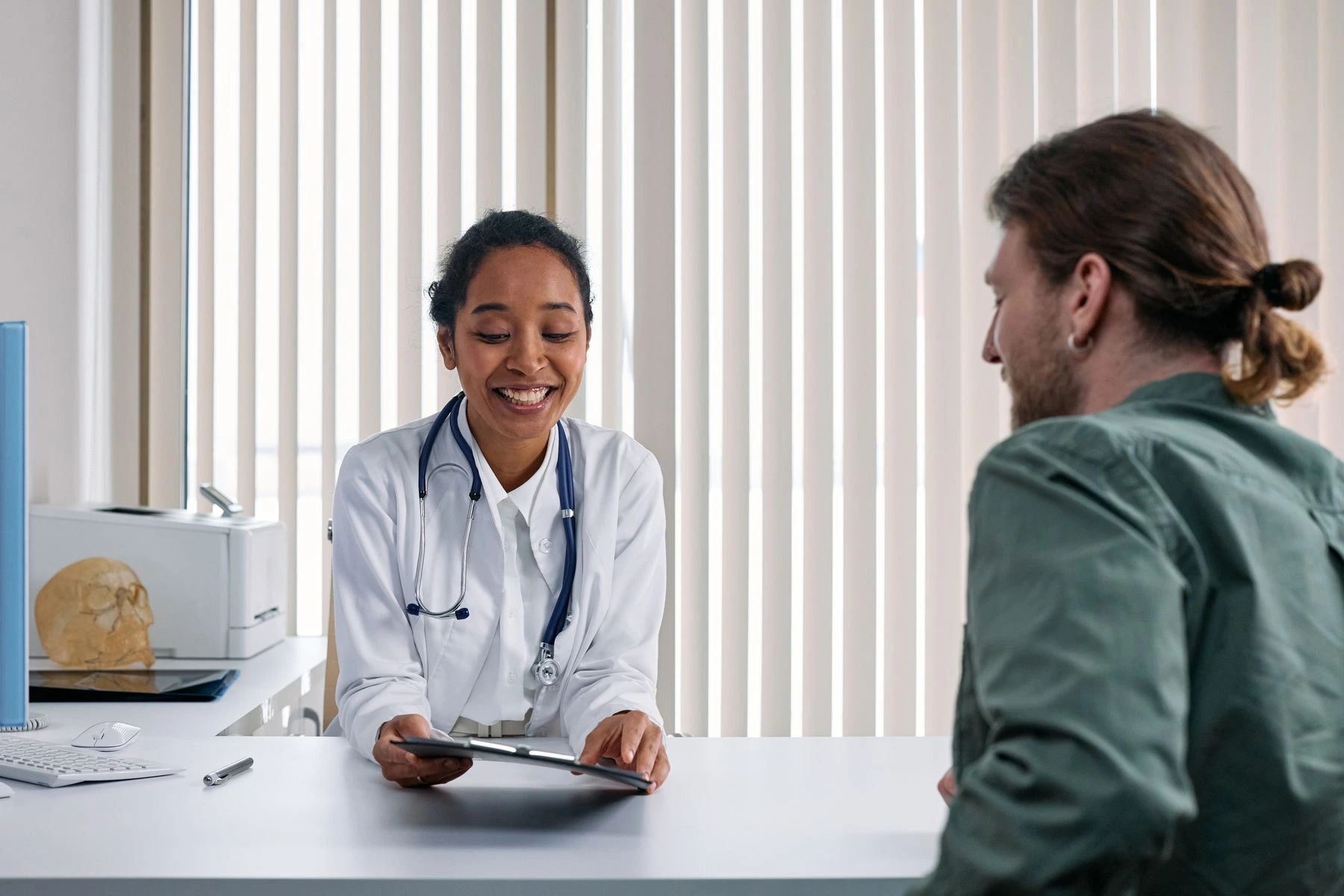 Doctor consultation NYC patient exam at Umbrella Health